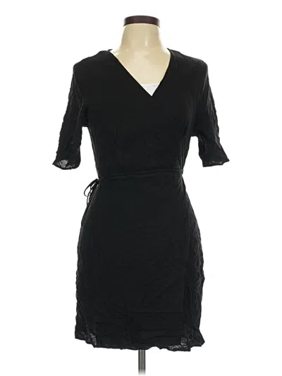 Pre-owned H&m Cocktail Dress In Black
