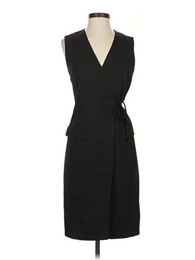Pre-owned H&m Cocktail Dress In Black