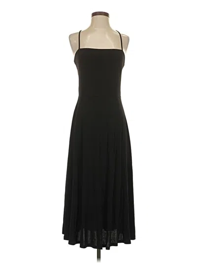 Pre-owned H&m Cocktail Dress In Black