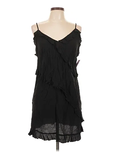 Pre-owned H&m Cocktail Dress In Black