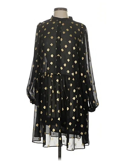 Pre-owned H&m Cocktail Dress In Black