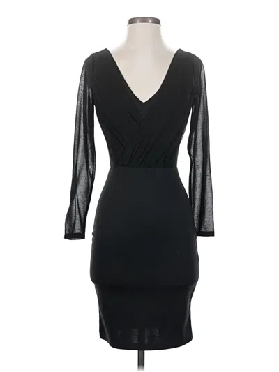 Pre-owned H&m Cocktail Dress In Black