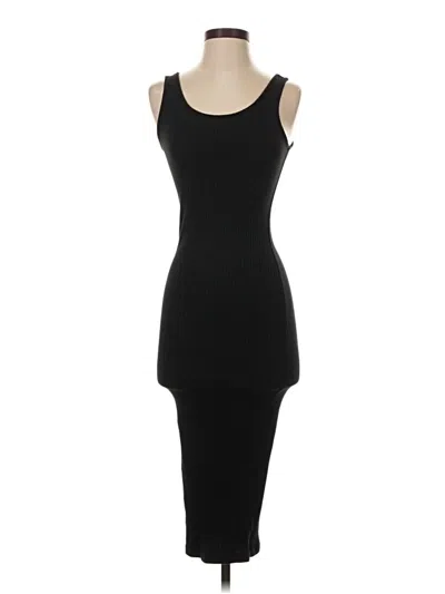 Pre-owned H&m Cocktail Dress In Black