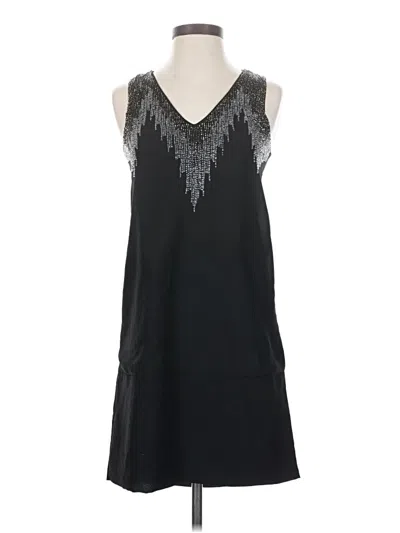 Pre-owned H&m Cocktail Dress In Black