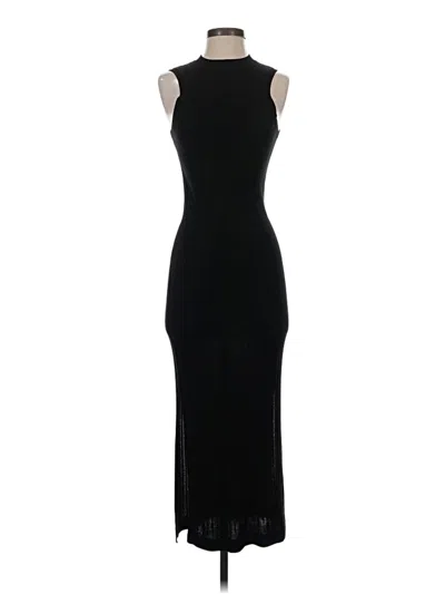 Pre-owned H&m Cocktail Dress In Black