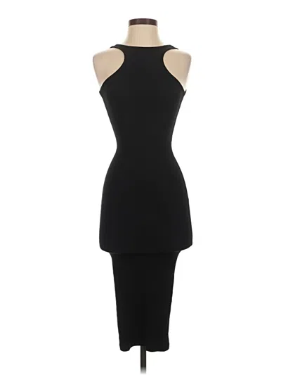 Pre-owned H&m Cocktail Dress In Black