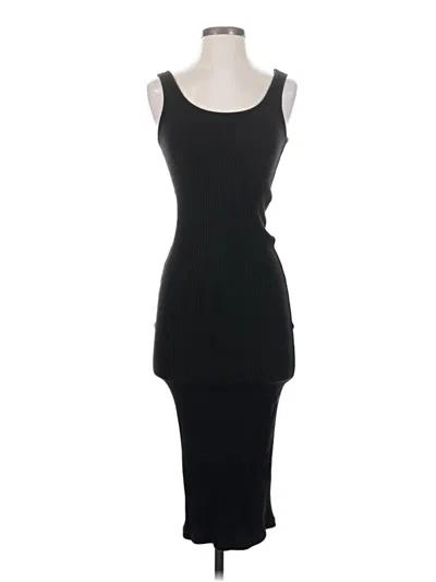 Pre-owned H&m Cocktail Dress In Black