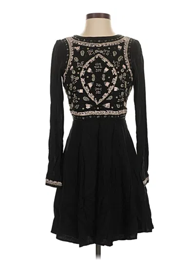 Pre-owned H&m Cocktail Dress In Black