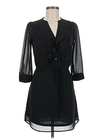 Pre-owned H&m Cocktail Dress In Black