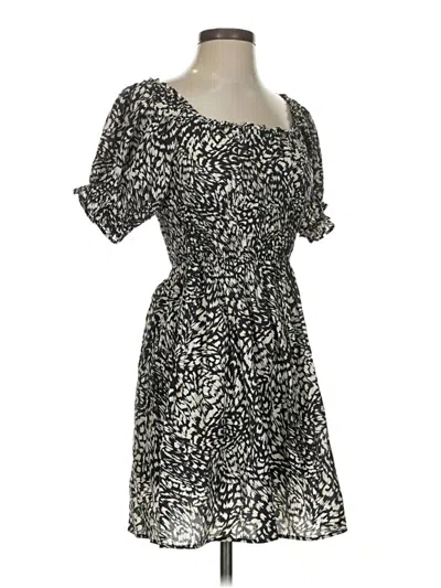 Pre-owned H&m Cocktail Dress In Black