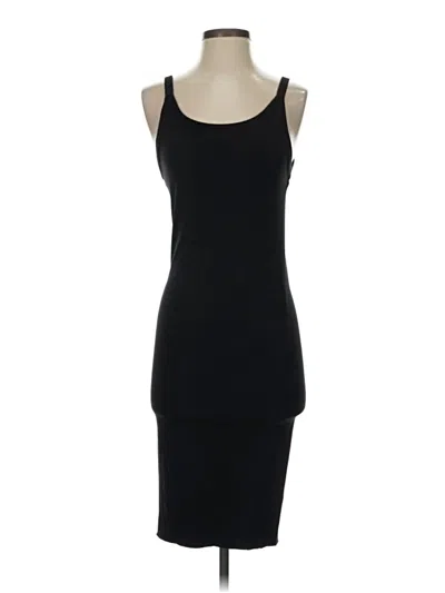 Pre-owned H&m Cocktail Dress In Black