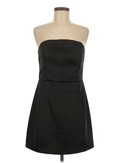 Pre-owned H&m Cocktail Dress In Black