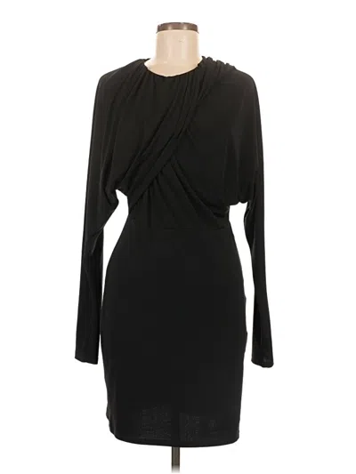Pre-owned H&m Cocktail Dress In Black