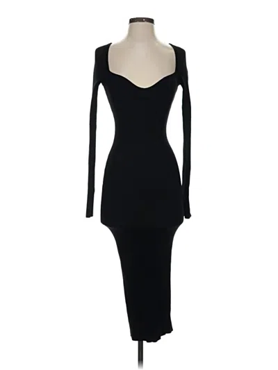 Pre-owned H&m Cocktail Dress In Black