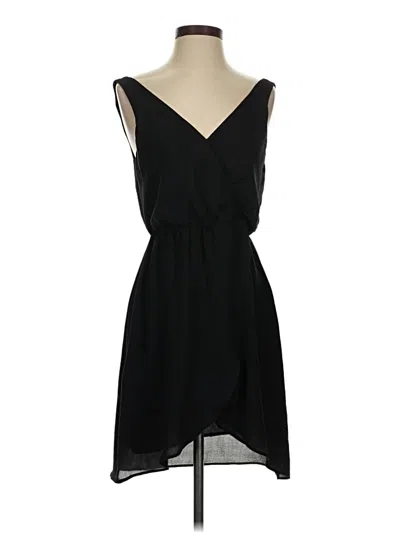 Pre-owned H&m Cocktail Dress In Black