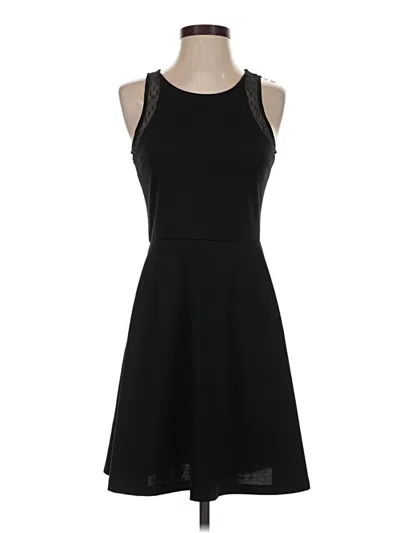 Pre-owned H&m Cocktail Dress In Black