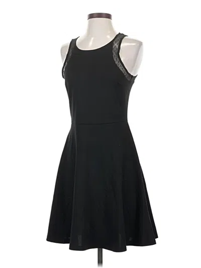 Pre-owned H&m Cocktail Dress In Black