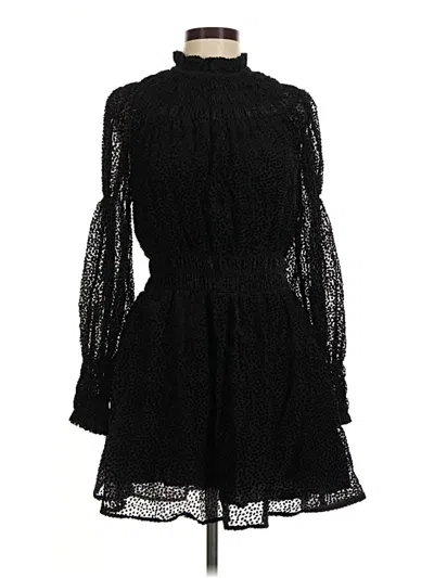 Pre-owned H&m Cocktail Dress In Black