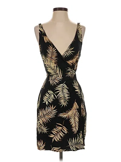 Pre-owned H&m Cocktail Dress In Black