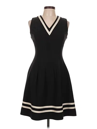 Pre-owned H&m Cocktail Dress In Black