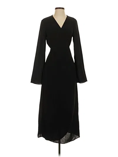 Pre-owned H&m Cocktail Dress In Black