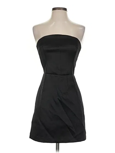 Pre-owned H&m Cocktail Dress In Black