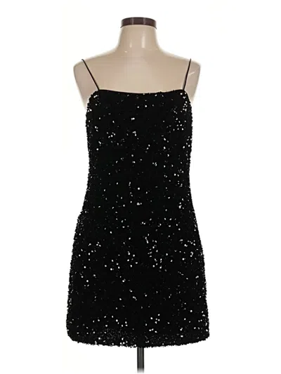 Pre-owned H&m Cocktail Dress In Black