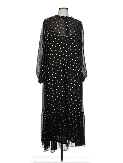 Pre-owned H&m Cocktail Dress In Black