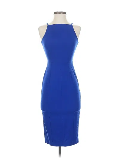 Pre-owned H&m Cocktail Dress In Blue