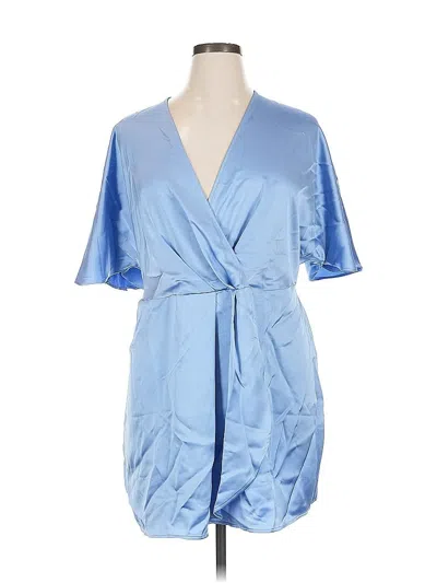 Pre-owned H&m Cocktail Dress In Blue