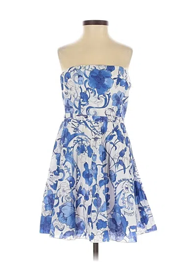 Pre-owned H&m Cocktail Dress In Blue