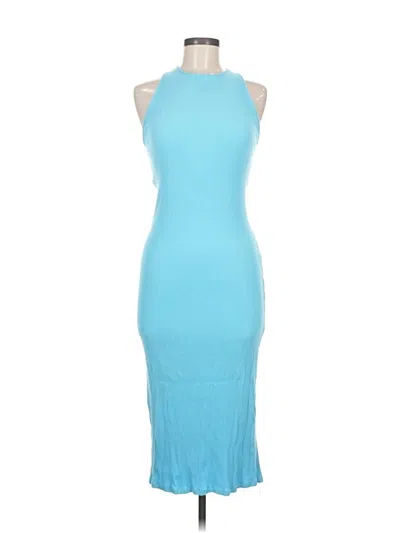 Pre-owned H&m Cocktail Dress In Blue