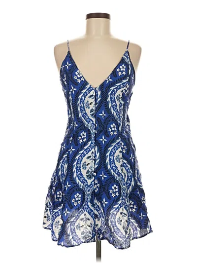 Pre-owned H&m Cocktail Dress In Blue