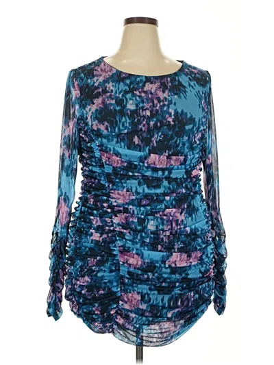 Pre-owned H&m Cocktail Dress In Blue