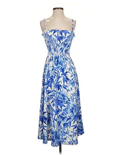 Pre-owned H&m Cocktail Dress In Blue
