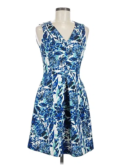 Pre-owned H&m Cocktail Dress In Blue