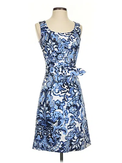 Pre-owned H&m Cocktail Dress In Blue