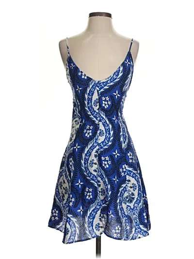 Pre-owned H&m Cocktail Dress In Blue
