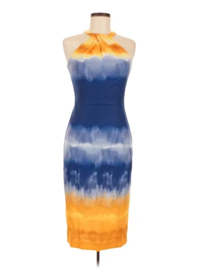 Pre-owned H&m Cocktail Dress In Blue