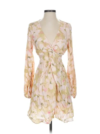 Pre-owned H&m Cocktail Dress In Brown