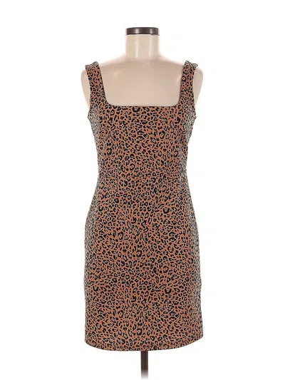 Pre-owned H&m Cocktail Dress In Brown