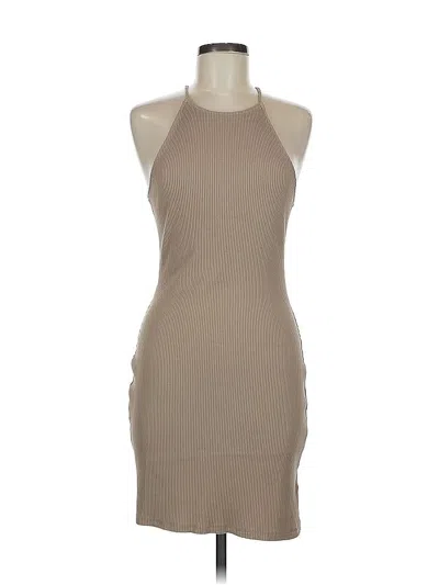 Pre-owned H&m Cocktail Dress In Brown