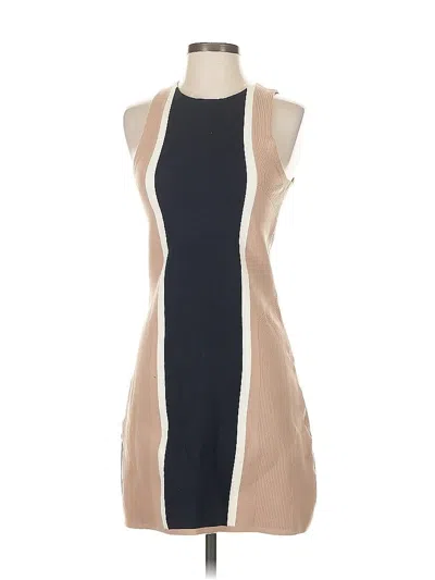 Pre-owned H&m Cocktail Dress In Brown