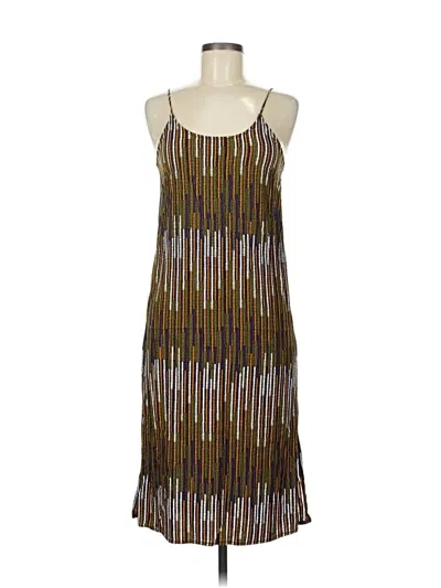 Pre-owned H&m Cocktail Dress In Brown