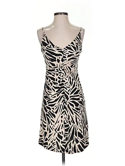 Pre-owned H&m Cocktail Dress In Brown