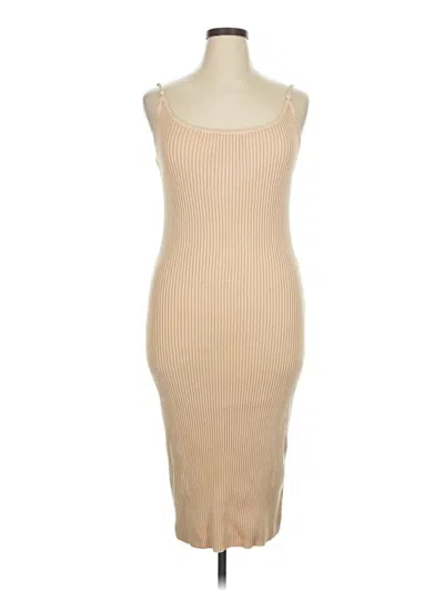 Pre-owned H&m Cocktail Dress In Brown