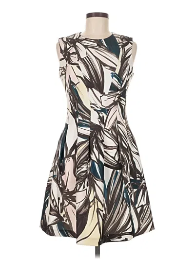 Pre-owned H&m Cocktail Dress In Brown