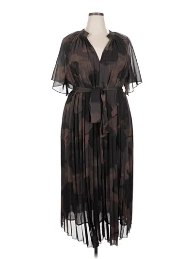Pre-owned H&m Cocktail Dress In Brown