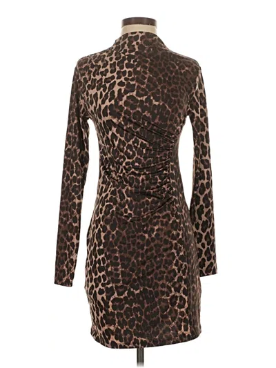 Pre-owned H&m Cocktail Dress In Brown