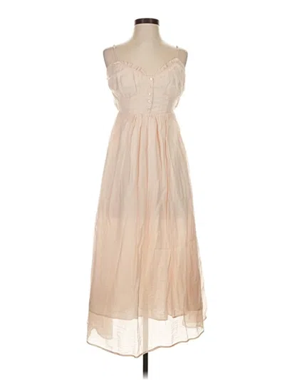 Pre-owned H&m Cocktail Dress In Brown